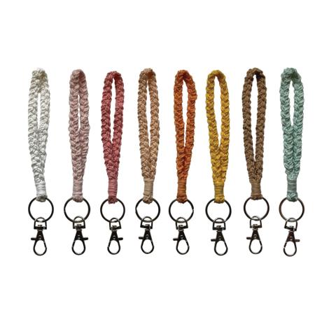 1007054 Macrame Key Chain - Colours