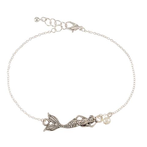 101223 Mermaid Pearl Drop Anklet