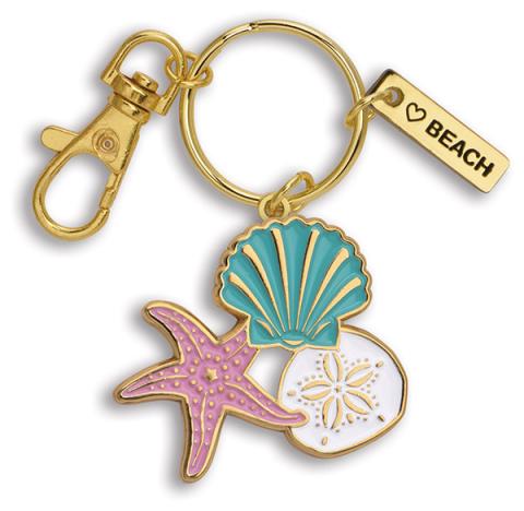 Keychain Enamel - Shells