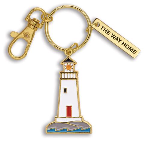 Enamel Keychain - Lighthouse