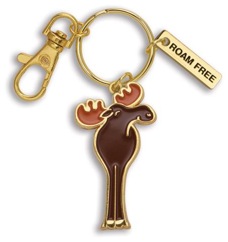 Enamel Keychain - Moose