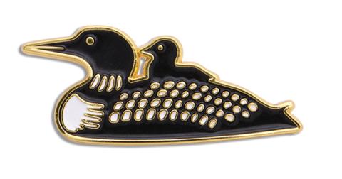 Soft Enamel Lapel Pin - Loon