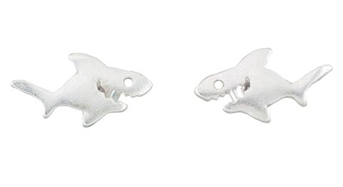 401090 Happy Shark Earrings