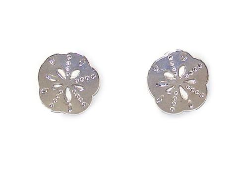 401136 Stud Sand Dollar Earrings