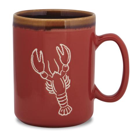 Hand Glazed Mug - Lobster