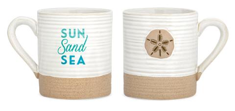 Sandy Mug - Sand Dollar