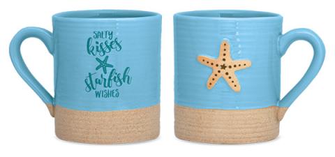 Sandy Mug - Salty Kisses Starfish