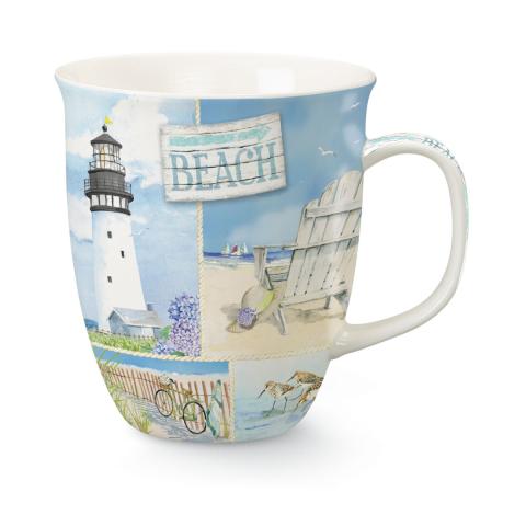 Harbor Mug - Coastal Collage