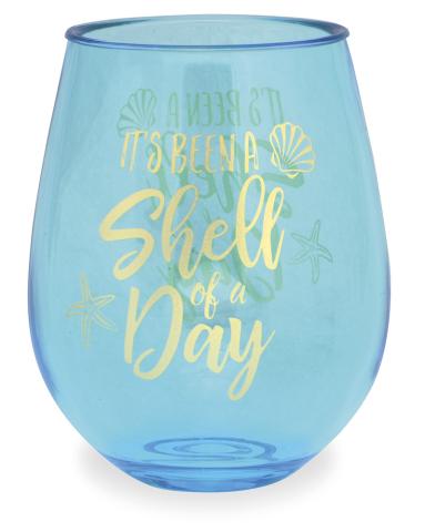 Wine Tumbler - Shell of a Day