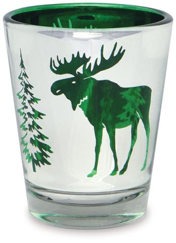 Metallic Shot Glass - Moose