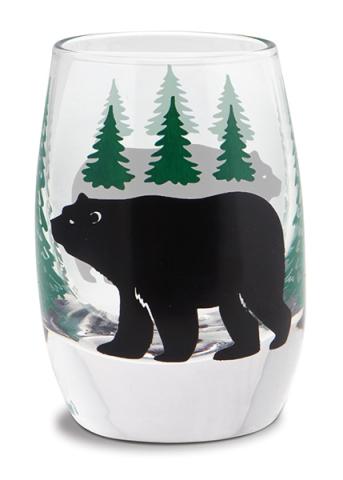 Mini Wine Shot Glass - Bear