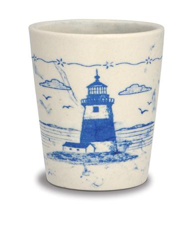 Marbled Shot Glass - Lighthouse
