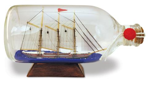 Boats - Ship in a Bottle - Windjammer