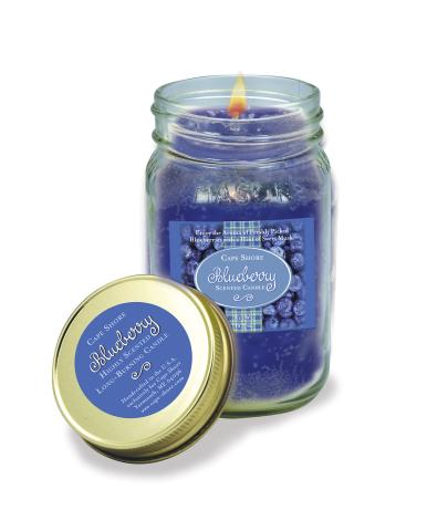 Candle Ball Jar - Blueberry