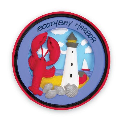 Magnet Resin - Lighthouse & Lobster