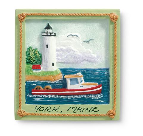 Resin Magnet - Harbor Light