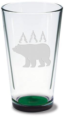 Pint Glass - Bear