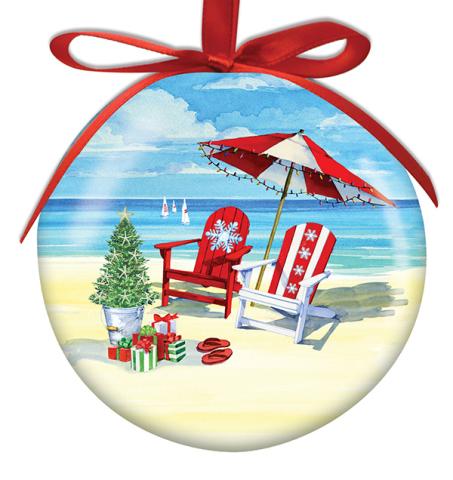 Ball Ornament - Festive Chairs
