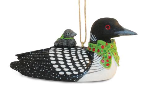 Resin Ornament - Loon