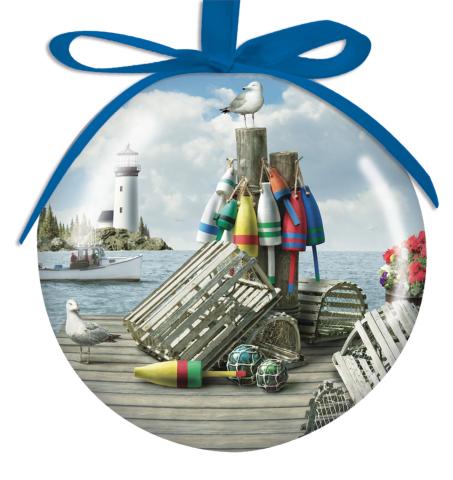 Ball Ornament - Dockside