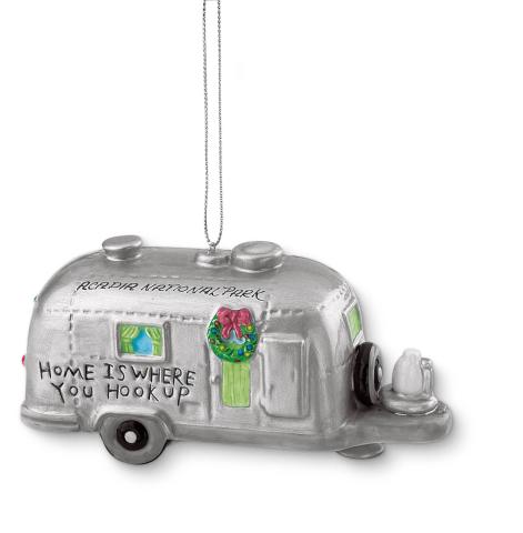 Ceramic Ornament - Camper