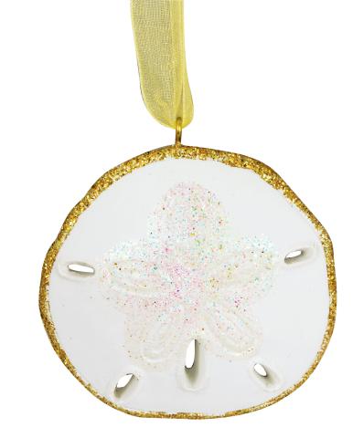 Resin Ornament - Sand Dollar