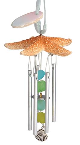 Resin Ornament - Starfish Wind Chime