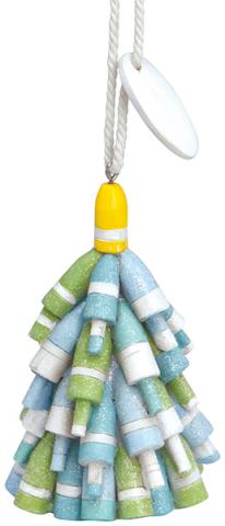 Resin Ornament - Buoy Tree w/Tag