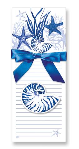 Magnetic Pad Gift Set - Indigo Shells