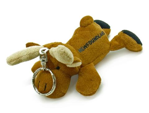 Moose Plush Key Chain Newfoundland