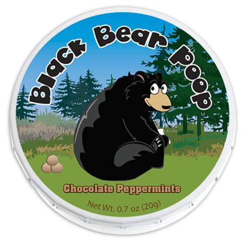 Poop Mint Tin - Black Bear