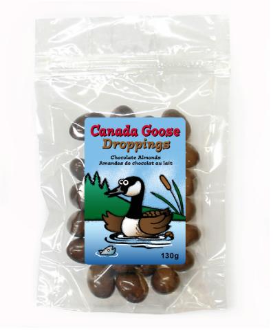 Bagged Canada Goose Droppings