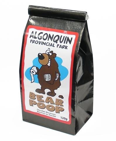 Bear Poop Humour Bagged Candy