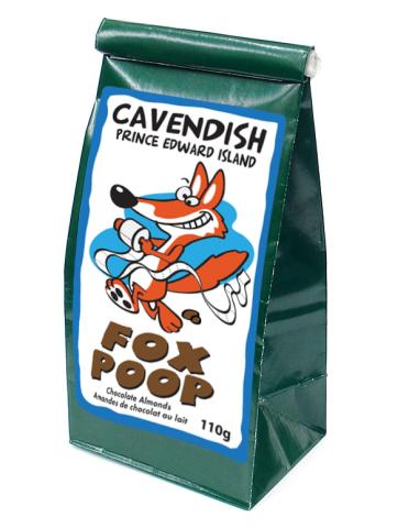 Fox Poop Humour Bagged Candy