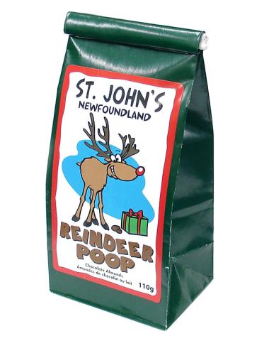 Reindeer Poop Humour Bagged Candy