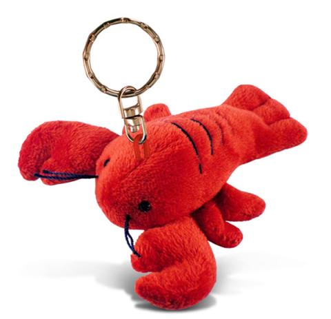 Lobster Plush Key Chain Plain