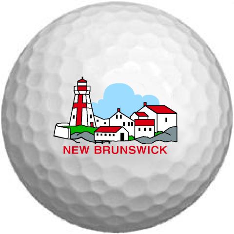 Lighthouse Golf Ball - New Brunswick