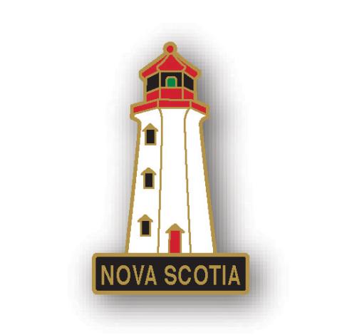 Lighthouse Nova Scotia Lapel Pin