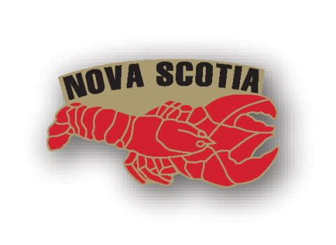 Lobster Nova Scotia Lapel Pin