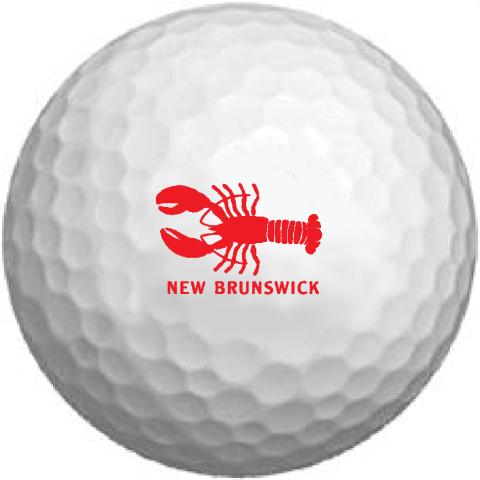 Lobster Golf Ball - New Brunswick