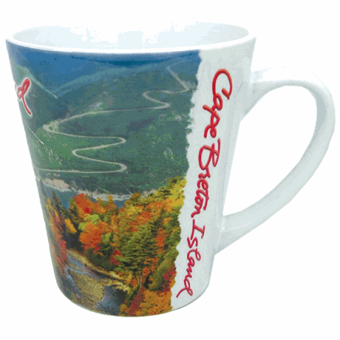 MUGL1-CB4208 CB Collage Latte Mug