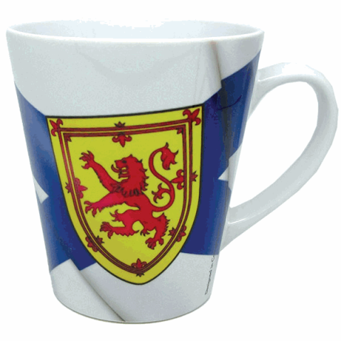 MUGL1-NS6400 NS Waving Flag Latte Mug