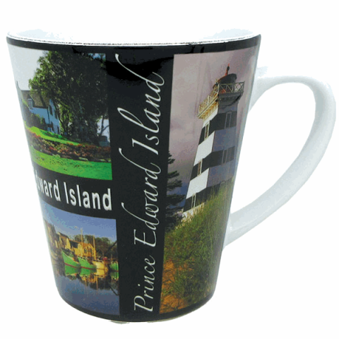 MUGL1-PEI8838 PEI Collage Latte Mug