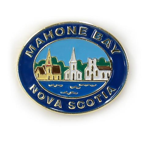 Mahone Bay Nova Scotia Lapel Pin