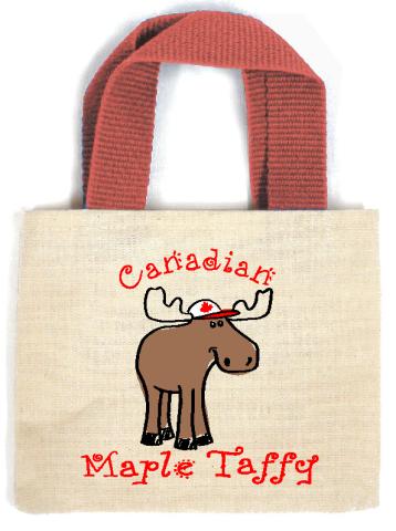 Maple Taffy Tote Moose Canadian