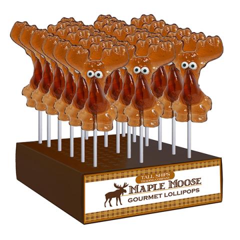 Lollipop Display Box - Maple Moose