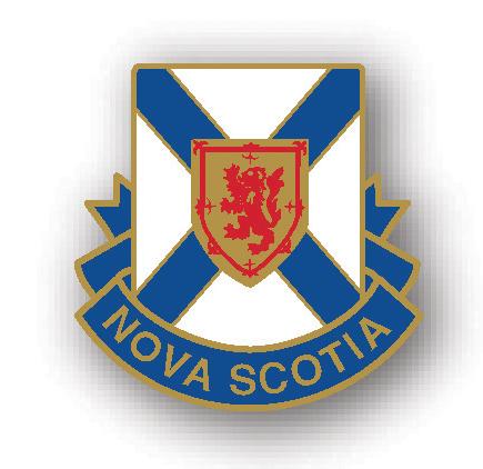 Nova Scotia Crest Lapel Pin