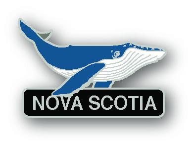 Humpback Whale Nova Scotia Lapel Pin