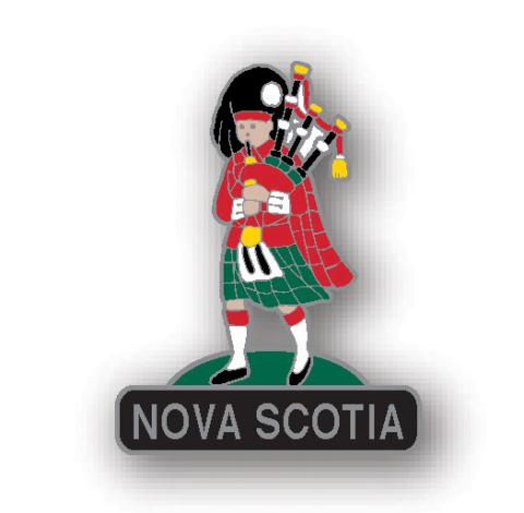 Piper Nova Scotia Lapel Pin