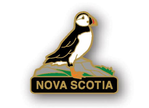 Puffin Nova Scotia Lapel Pin